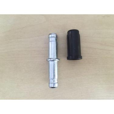 Imagem de (5pçs) Haste Pino 10mm C/ Bucha 1/2'' (13mm) P/ Rodizio Sq90 Sq91 1135