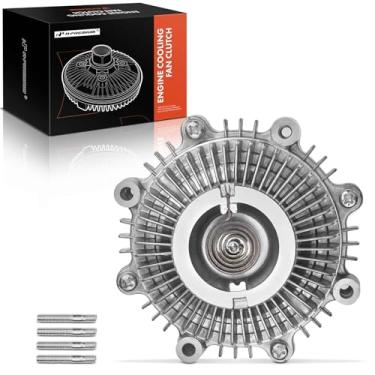 Imagem de A-Premium Embreagem do ventilador de resfriamento do motor compatível com Isuzu Pickup 1986-1995, Amigo 1989-1994, Impulse, Rodeo, Trooper, L4 2.3L 2.6L, Gasolina, Replace# 8944120300, 8944120330