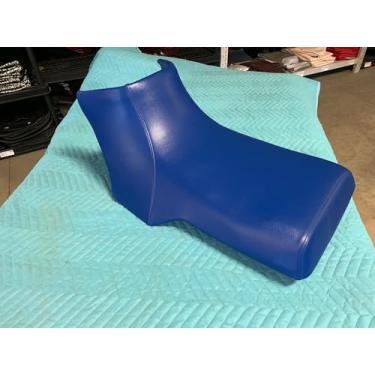 Imagem de Generic Nova capa de assento de substituição para Yamaha Moto 4 225 250 285 350 350ER YMF Moto4 Azul 459C