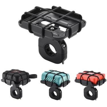 Imagem de AZTOPA Suporte universal para guidão de bicicleta compatível com alto-falantes JBL GO 4/GO 3/GO 2, grade elástica de silicone para alto-falante