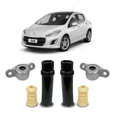 Imagem de Par Kit Do Amortecedor Traseiro Peugeot 308 2012 2013 2014 - QualyKits