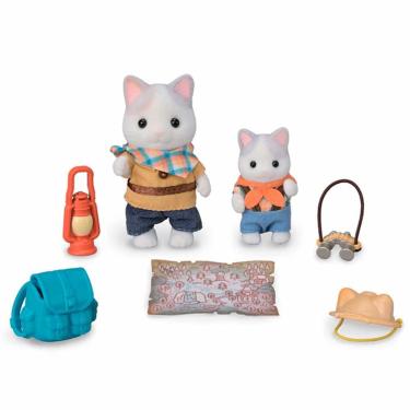 Imagem de Figuras - Sylvanian Families - Exploração Animada Gatos de Leite - Epoch Magia