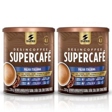 Imagem de Kit 02 Desincoffee Supercafé Palha Italiana - Super Nutrition