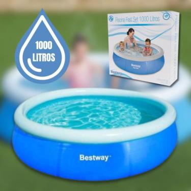 Imagem de Piscina Inflável Circular 1000L 68X51CM Fast Set da BestWay