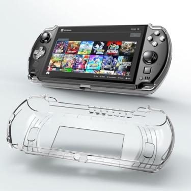 Imagem de Walieoka Protective Case Compatible with GPD Win 4 2024,TPU Protective Cover Game Console with Ergonomic Grip - Anti-Collision and Non-Slip (Transparent)