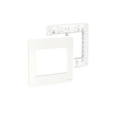 Imagem de Placa Espelho 4x4 6 Módulo Branca Orion Schneider S730203004