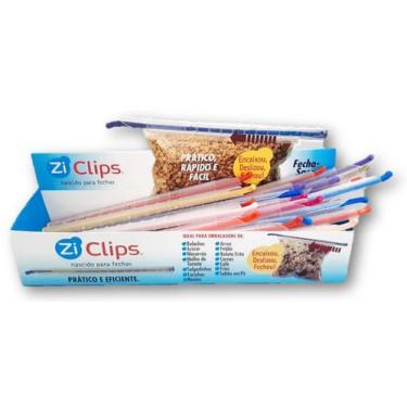 Imagem de Vedador para embalagens Ziclips 25 unidades, 12-P e 13-G