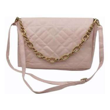 Imagem de Bolsa Feminina Corrente Ombro E Tranversal Diversas Cores - Unistar, R