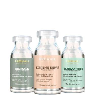 Imagem de Prohall - Kit Cronograma Ampolas de Tratamento Premium 3x 15ml