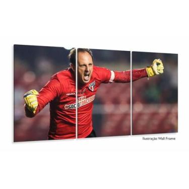 Imagem de Quadro Decorativo Mito Rogerio Ceni Com Tela De Tecido 120x60 - Wall F