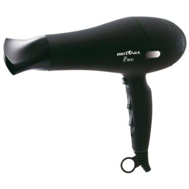 Imagem de Secador De Cabelos Britânia Sp3100 Com 1800w 2 Velocidades Preto 110v,