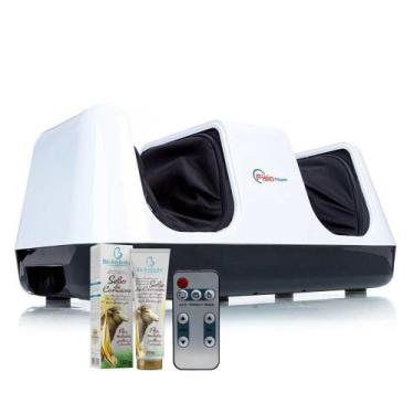 Imagem de Massageador Para os Pés Panturrilhas 4 Programas De Massagens + Creme 