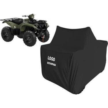 Imagem de Capa Tecido Helanca Para Quadriciclo Yamaha Kodiak 700 Eps - Mz, Preto