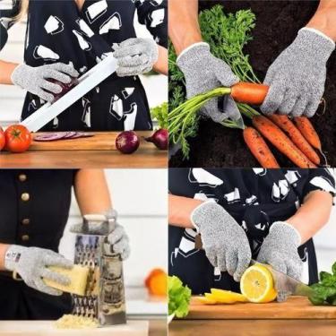 Imagem de  Luvas Anti Corte Profissional Nível 5 Máxima Proteção Facas - Bc Bora