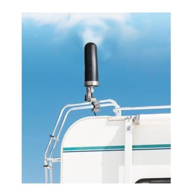 Imagem de Antena Omni/celular/celular para caminhão/trailer/carro, com suporte de espelho de carro para veículos/trailers/trailers, com conjunto de cabo/adaptador de 5 metros