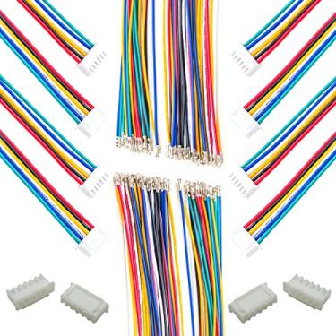Imagem de Kidisoii Conector JST XH de 2,54 mm com fio pré-crimpado de 22AWG, JST XHP-6,2/3/4/5/6/...