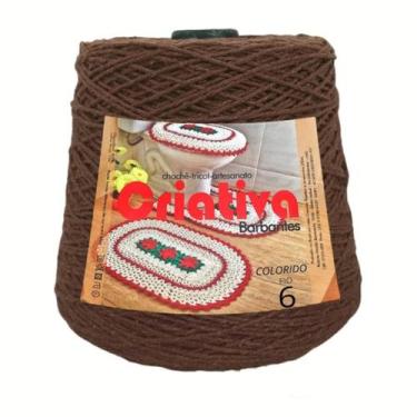 Imagem de Barbante Para Crochê Criativa 1Kg N.º 6 - Criativa Utilidades, 337 Cho