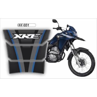 Imagem de Adesivo Protetor De Tanque Moto XRE 300 Rally Adventure Azul H651 - Re