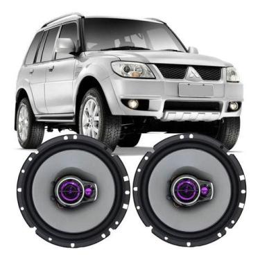 Imagem de Kit Alto Falante Pioneer Porta Dianteira Pajero Tr4 100w Par, Preto