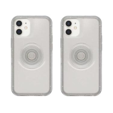 Imagem de OtterBox + Capa POP Symmetry para iPhone 12 Mini - Embalagem sem varejo - Stardust - Pacote com 2
