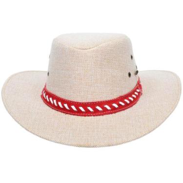 Imagem de CA01CLA-Chapeu Estilo Americano em Juta tipo exportação - TERRADOSCALC