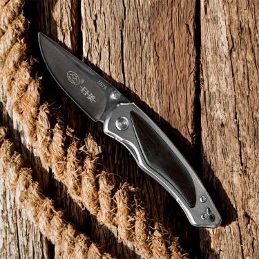 Imagem de Canivete Retrátil Portátil De Bolso Faca Camping Pesca Caça