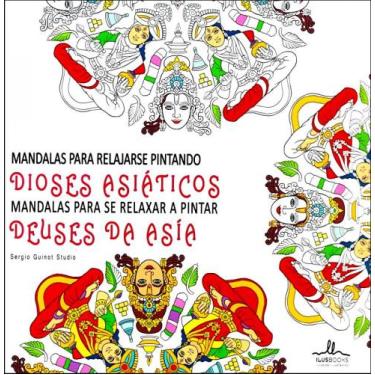 Imagem de Mandalas Para Se Relaxar Pintando -Deuses da Ásia(Mandalas Para Relaja
