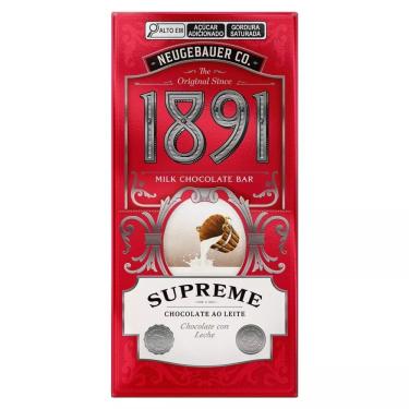 Imagem de Barra de Chocolate ao Leite 1891 Supreme 90g - Neugebauer