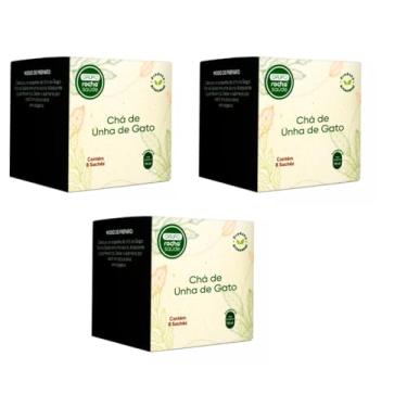 Imagem de Chá Unha de Gato Em Sachês Kit 3cx Natural