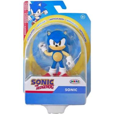 Imagem de Figura articulada sonic the hedgehog 6cm sunny, Sonic classico, UN