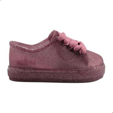 Imagem de Tênis Mini Melissa Hip Sneaker Bebê Rosa Glitter