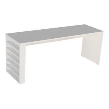 Imagem de Mesa Infantil Com Porta Carrinhos Cauê 100% Mdf
