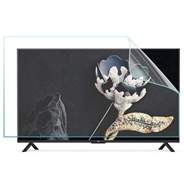 Imagem de BDSHL Película protetora de tela de TV antiluz azul de 32-75 polegadas para LCD, LED, 4K OLED e QLED HDTV (Cor: Versão fosca, Tamanho: 65 polegadas 1429 x 804 mm)