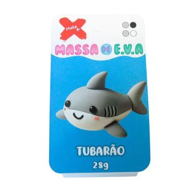 Imagem de Massa De Eva Em Pote De 28g 4 Cores Cada com tema de Animais Make, Tub