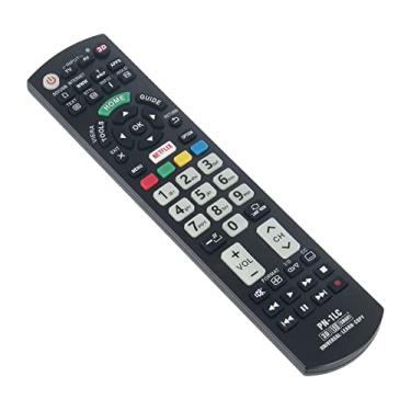 Imagem de Controle remoto AIDITIYMI de substituição universal PN-1LC sub PN-15-EL compatível com quase todas as TVs PANASONIC LCD LED 3D Smart 4K Ultra HD com botões Netflix e Viera Link