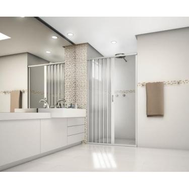 Imagem de Box Sanfonado em PVC - 1,15 x 1,85 Altura - BCF