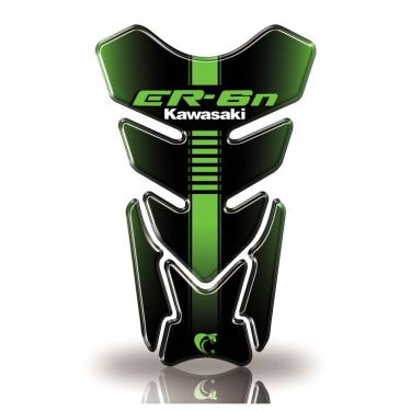 Imagem de Protetor De Tanque Adesivo Moto Kawasaki Er-6N Verde