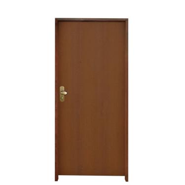 Imagem de Kit Porta Pronta Sarrafeada 210X82Cm Banheiro Direito Lisa Hale Esquadrias