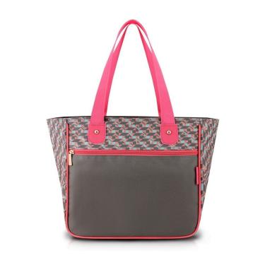 Imagem de Bolsa Shopper Classic Jacki Design Cinza - Ameba