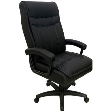 Imagem de Cadeira Presidente Para Escritório Com Mola Ensacada Preto