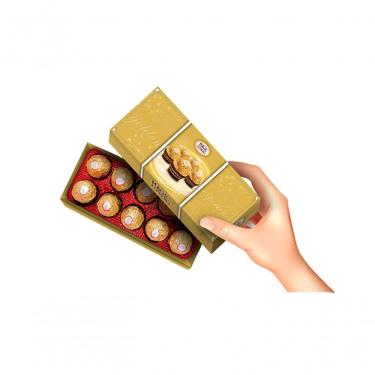 Imagem de Bonbon Box Gold Version Ferrero Rocher Chocolates