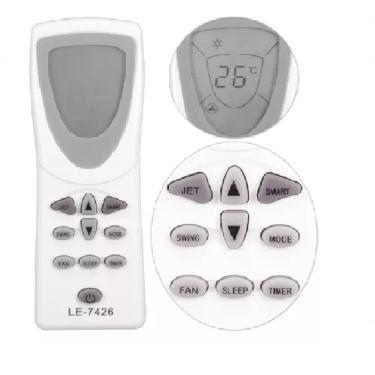 Imagem de Controle Remoto Compativel Consul Ar Condicionado Le-7426