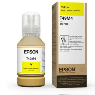 Imagem de Tinta Sublimática Epson Original T49m4 Yellow F570 F170