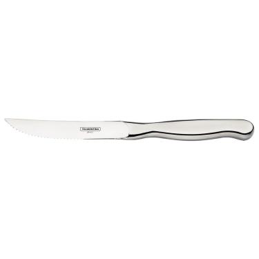 Imagem de Faca Para Churrasco Tramontina Classic Jumbo Lâmina Em Aço Inox Com Fio Serrilhado Tram...