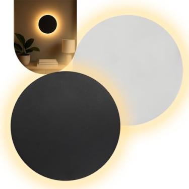 Imagem de Arandela Externa Interna Branco ou Preto Parede Eclipse Ar54 (Preto)