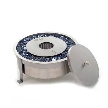 Imagem de Lareira Modelo Tocha Inox Média de 2,5L Ecológica - K3 Imports