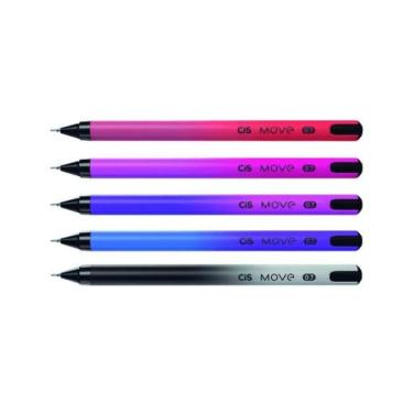 Imagem de Caneta Esferográfica Move 0.7mm 5 Cores - CIS