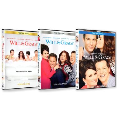 Imagem de Generic Coleção Completa De Dvds Will & Grace Revival: Temporadas 1 A 3