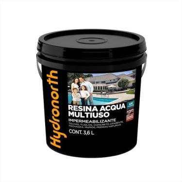 Imagem de Resina Acrílica acqua Impermeabiliza Telhados E Pedras 3,6 Litros -  b