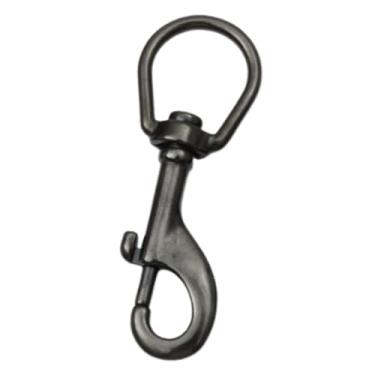 Imagem de simhoa Gancho de pressão com olhal giratório, gatilho de ponta única, clipe de pressão para mergulho, fivela multiuso para bandeira de varal, 100mm